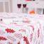 Printed Linen Tablecloth/oriental Design Tablecloth/tablecloth Covers