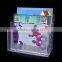 Custom Transparent Acrylic Pamphlet Brochure Display Rack
