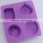 Multi-function Supply 3d silicon soap molds with different engraved designs