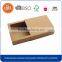 Eco-friendly wholesale kraft paper drawer box slide open box