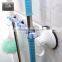 Powerful vacuum suction shelf, universal mop shelf,kitchen shelf