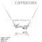 NZA-1010 Fashion Silver Necklace Capricorn Sign Necklace The Zodiac 12 Constellations