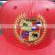 amazing red custom 6panel pu leather baseball caps