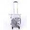 The zebra pattern ABS+PC luggage