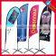 Wholesale weatherproof outdoor promation beach flag