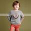 DK0145 dave bella 2015 autumn 100% cotton boys boutique outfits children's clothes boys T-shirt child cotton blouse boys cool t
