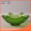 2200ml clear glass food and fruit bowl sets in different colors