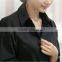 2015 latest women fashion long sleeve black shirt ladies Office Formal white shirt