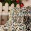 SS20 4.5mm Colorful Crystal Silver Plated Rhinestone Chain hanging crystal Wedding decorations, Garments Decoration YSCHC1015