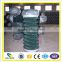 Green PVC Coated Chain link fence used for school guard