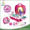 New item girls plastic dressing table toy with mirror