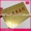 New design gold sand surface metal VIP card