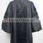 Deluxe Doctoral Graduation Tam and Gown Matte Black-US