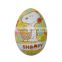 colorful and beautiufl egg packing tin package for Easter