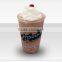 Plastic Ice Drink Clear Disposable Pet Dessert Cup For Smoothie With Lids