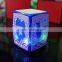 Chinese style portable mini led light bluetooth speaker support TF card and USB port