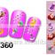Factory made !!! 2016 Christmas Nail art sticker with different patterns