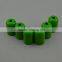 Green painted cup + E27 lamp holder