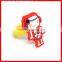 fashion and hot sale clear soft silicone ring