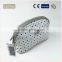 PU Cosmetic bag washing bag Aslant bag double zippers cosmetic bag clutch bag