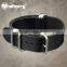 Infantry Military Leather Sport Real Leather Black Belts for Watch