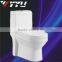 wc toilet one piece toilets ceramic bathroom washdown s-trap 250/300mm 4 inches  supplier toilet factory Y8003