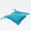 Foam PP Cotton Blue Outdoor Chair Seat Cushion