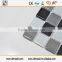 M17 Black Mix grey and white Glass Mosaic Tile for indoor wall