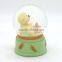 Mini bear snow water globe wedding favor for kids