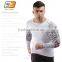 High quality woman body short/long sleeve sublimation compression shirts for running custom