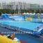 popular Summer vocation steel metal frame gaint swimming pool for sale 1.8M height