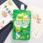 Reclosable juce drinking spout pouch