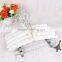 clothes hanger thick round soft fabric hanger for bedroom clothing store