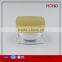 wholesale acrylic jar gold transparent color15ml 30ml 50ml square jar cosmetic acrylic jar skin care jars