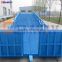 Hydraulic warehouse unloading loading ramps for trailers