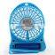2016 Promotional Mini USB Portable Charging Fan With Led Torch
