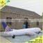 Large inflatable airplane, Giant inflatable airplane for advertising