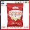 laminated foil custom logo popcorn bags black matte biodegradable food packaging popcorn packaging bags