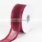 wholesale sheer organza ribbon with satin edges and Made of polyester satin thread celebrate it ribbon