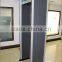 hot selling walk through metal detector gate price with 6 detecting zone and LED Display