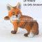Polyresin figurine animal fox statue decoration home