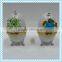 new product ceramic hinged egg shape jewelry box