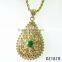 turkish jewelry gold plated pendant islamic pendant