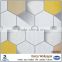 Nice geometric pattern interior 3d wall panel wallcoverings for wall