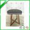 New design mdf round table leg wood with bent wood table leg