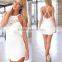 Hot Sexy Women Ladies Backless Floral Lace Summer Beach Bodycon Dress Mini Dress