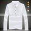 men's plain color all white black maroon long sleeve t shirts buttons up