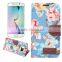 case for Samsung Galaxy S6 edge Stand Leather with TPU Cover