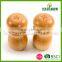 2016 High Quality 2 Pcs Wooden Salt and Pepper Shakers