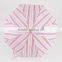Fancy Straight Shaft Striped Printing Umbrella Slender